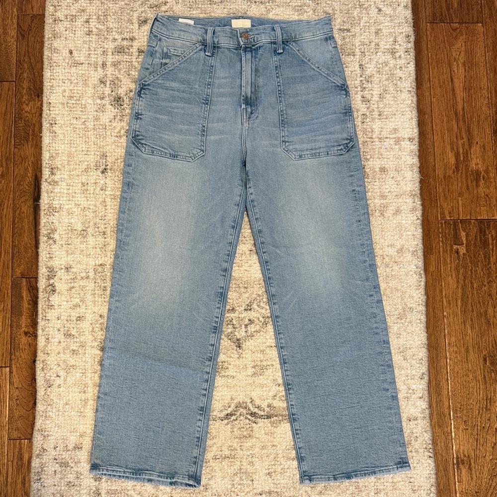 MOTHER Classic Blue Denim Pants
